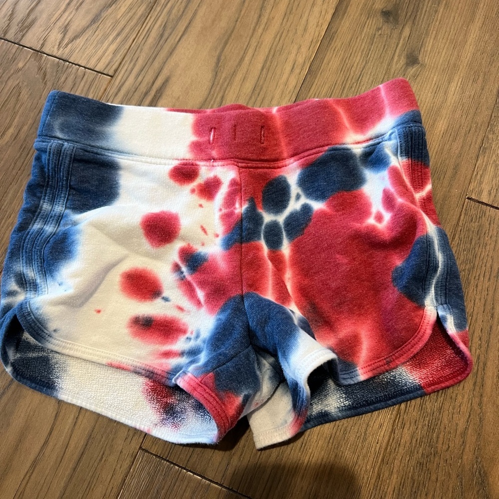 Justice Active Size 8 Tie Dye Shorts